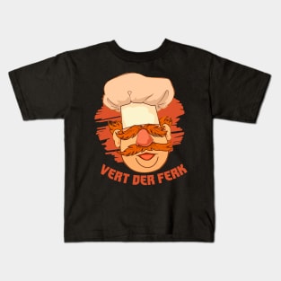 vert der ferk chef Kids T-Shirt